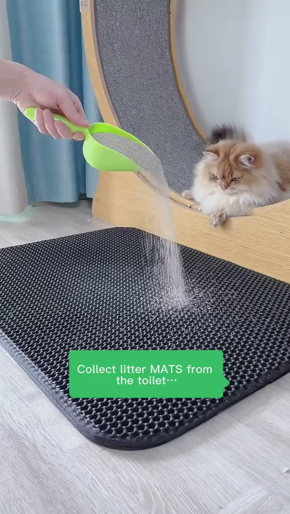 Cleanpaw Double-Layer Cat Litter Mat EVA